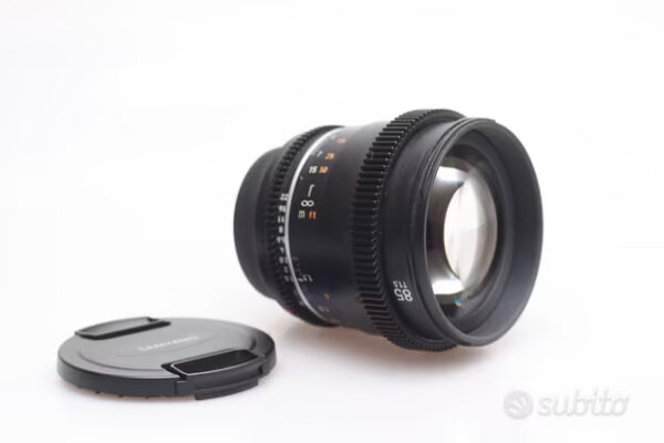 OBIETTIVO SAMYANG VDSLR 85 MM T1.5 MK 2. CANON - immagine 2