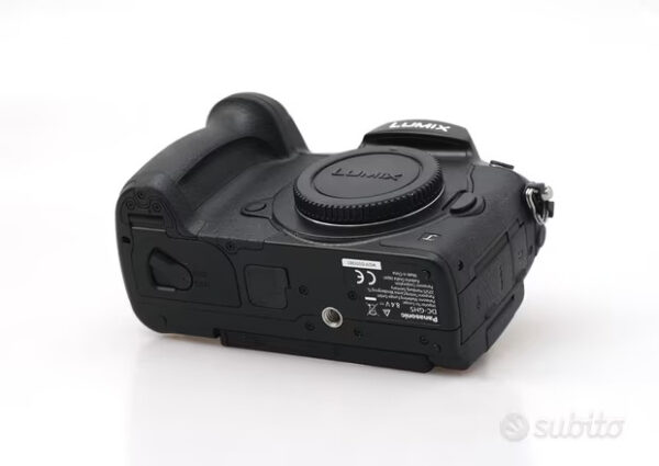 FOTOCAMERA DIGITALE MIRRORLESS PANASONIC GH5.CORPO - immagine 2
