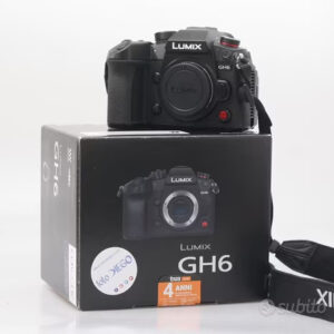 FOTOCAMERA DIGITALE MIRRORLESS PANASONIC GH6.CORPO.